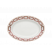 Catene Scarlatto Oval Flat Platter 13 1/4 in