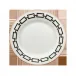 Catene Nero Flat Dessert Plate 7 3/4 in