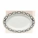 Catene Nero Oval Platter Cm 40 In. 15 1/2