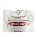 Labirinto Scarlatto Sugar Bowl With Cover 5 1/4 oz