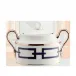 Catene Zaffiro Sugar Bowl With Cover 5 1/4 oz