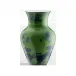 Oriente Italiano Malachite Ming Vase In. 9 Cm 25