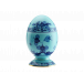 Oriente Italiano Iris Oggetti Egg With Cover 5 1/4 in