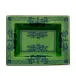 Oriente Italiano Malachite Rectangular Vide Poche 6 X 7 in