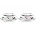 Arcadia Set Of 2 Tea Cup With Saucer