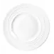 Feeling Bianco Dessert Plate With Reliefs Cm 22 In. 8 1/2