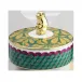 Totem Scimmia Round Box With Cover And Monkey Knob Cm 13