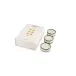 LCDC Gold White T Light Pack 12 pc