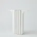 Flying Column Vase - White - Wide