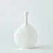 Silhouette Vase - White - Round