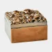 Arno Bronze Pebbles Square Box