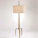 Riley Floor Lamp Gold Leaf