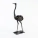Ostrich w/Crystal Egg