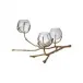 Twig 3 Vase Holder Brass