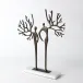 Branch Man and Woman Bronze