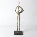 Standing Mother Cradling Child Sculpture