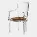 Marilyn Brown Sugar Acrylic Arm Chair