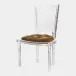 Marilyn Brown Sugar Acrylic Side Chair