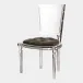 Marilyn Pewter Acrylic Side Chair