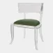 Klismos Emerald Green Acrylic Chair