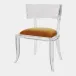 Klismos Brown Sugar Acrylic Chair