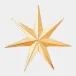 Stellar Gold Wall Star Large