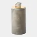 Quarry Grey/Gold Leaf Jar Medium