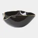 Currents Black/Gold Bowl