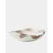 Palermo Striped Gray Folded Plate Small