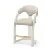 Delia Counter Stool Antique White Musli