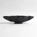 Serpentine Lime Bowl Matte Black