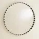 Black/White Marble Mirror Round