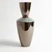Marta's Vase Bronze Reactive Blue Tall