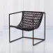 Knit & Pearl Chair Bronze Dark Brown Le