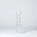 Glass Ribbed Candleholder/Vase Large