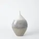 Cream Rises Vase Wide Large