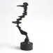 Wind Blown Sculpture Bronze Large