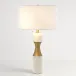 Marble Cinch Lamp White