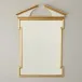 Broken Pediment Mirror Gold Leaf