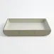 Curved Corner Tray Light Grey