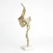 Twist Sculpture Brass