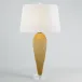 Teardrop Glass Lamp Amber