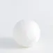 Alabaster Sphere Box White Small