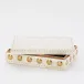 Bone Box with Brass Stud Accents Large