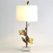 Magnolia Flower Table Lamp Left