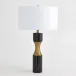 Marble Cinch Lamp Black