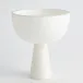 Footed Alabaster Bowl w/Silver