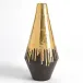 Gold Drip Vase Large