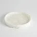 Alabaster Tapered Round Tray White