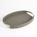 Roberts Tray Fossil Grey w/Nickel Large